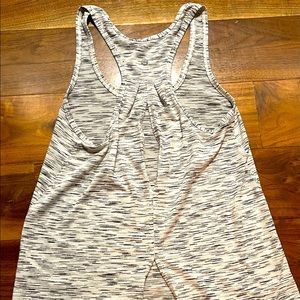 Lululemon tank with partial open back